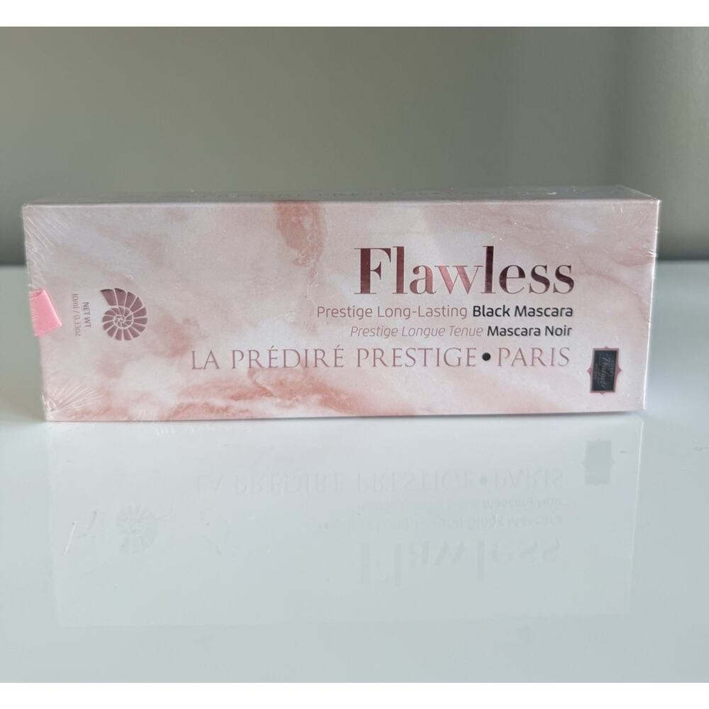 Black Predire Prestige Paris Flawless Pure Black Mascara SEALED